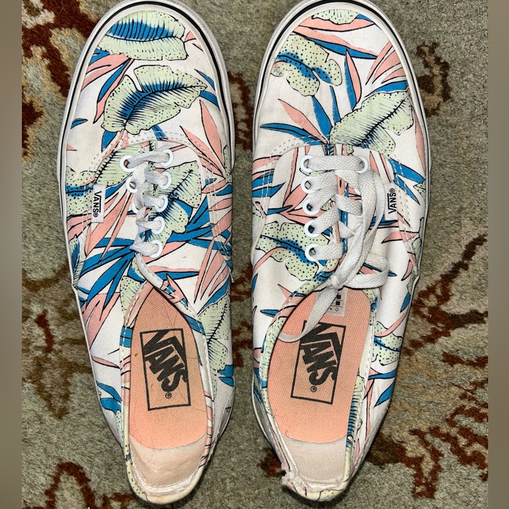 Vans Original, tropical print shoe